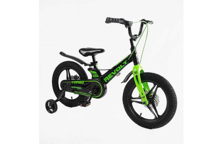 Велосипед 16" 2-х колесный Corso REVOLT MG-16090 МАГНИЕВА РАМА, ЛИТЫЕ ДИСКИ