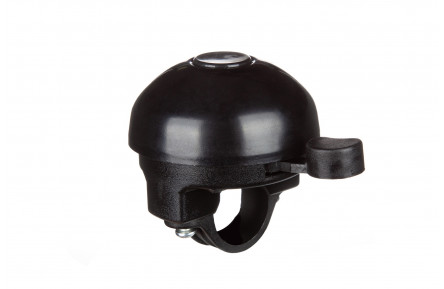 Дзвоник ONRIDE Сupola алюмінієвий, Ø керма 22 мм, чорний