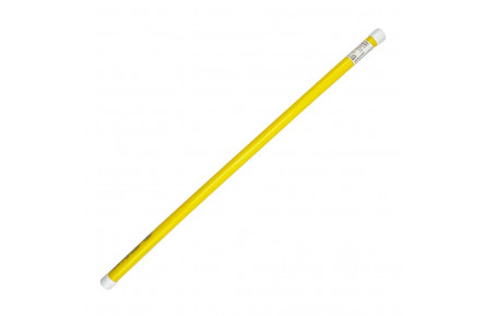Палиця гімнастична тренувальна 24275(Yellow) довжина 60 см, d 27 мм