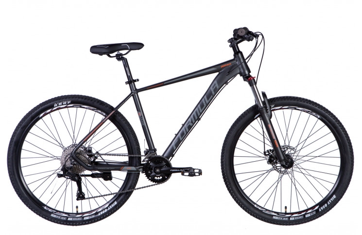 Велосипед уцінений 27.5" Formula ZEPHYR 3.0 DD CS 19" чорний (матовий) 2024