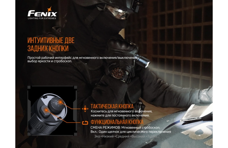 Ліхтар ручний Fenix TK20R V2.0