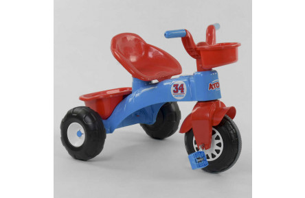 Триколісний велосипед Pilsan 07-169 красно-синій