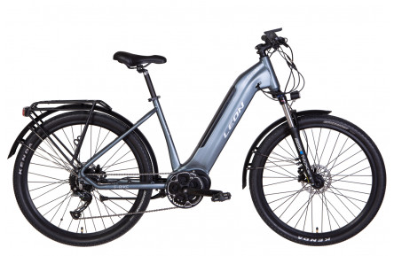 Электровелосипед 27.5" Leon OXFORD 500Вт 48В 12.8Ач 2022 (темно-серый (м))
