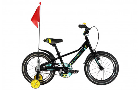 Велосипед ST 16" Formula Kid RACE BH рама-8,5" чорний з жовтим 2026