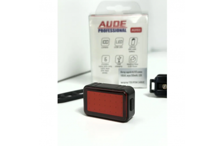 Ліхтар задній AU105 алюм.100LM, акум.500mAh, USB