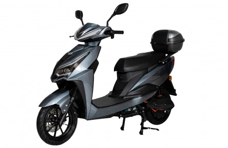 Електроскутер ATLAS Spider 2 Box (2000Вт, 72В, 32Аг) 17" сірий