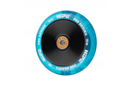 Колесо для трюкового самоката Hipe H5, 110мм, transparent/blue