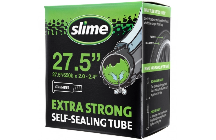 Камера Slime Smart Tube 27.5" x 2.0 – 2.4" AV с герметиком