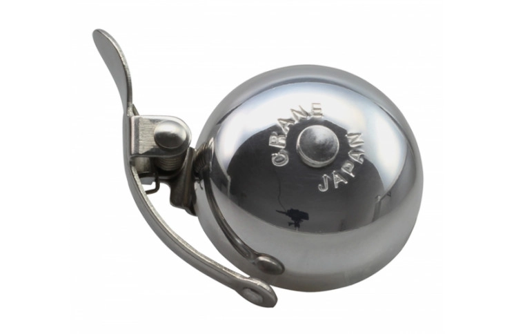 Дзвінок MINI SUZU CRANE Polished Silver 45мм алюміній топкеп