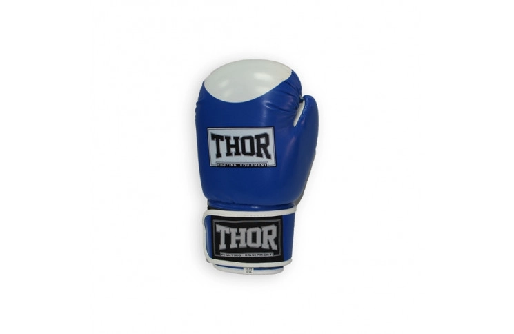 Рукавички боксерські THOR COMPETITION 16oz/PU/синьо-білі