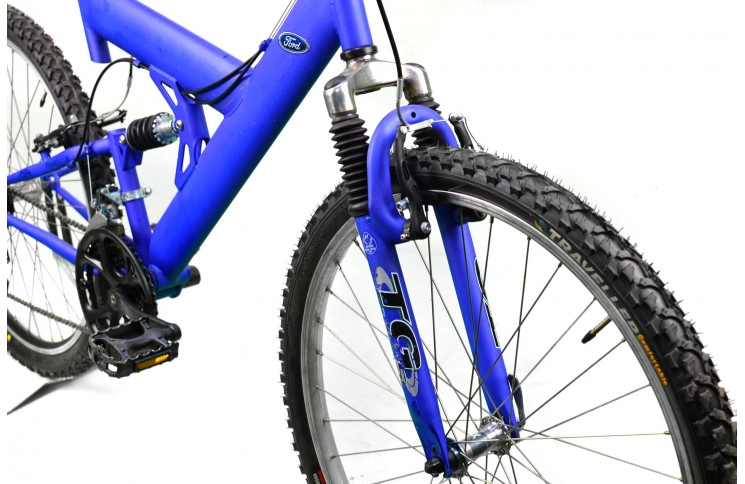 Двухподвесной велосипед Ford 26" L синий Б/У