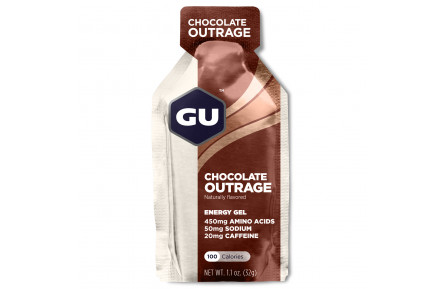 Енергетичний гель GU Energy Chocolate Outrage, 32 г (20 мг кофеїну)