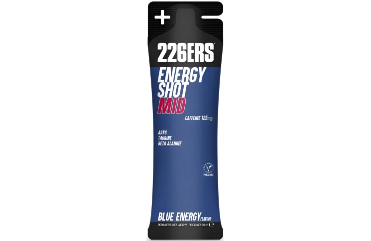 Гель энергетический 226ERS Energy Shot MID (125мг кофеина) 60мл