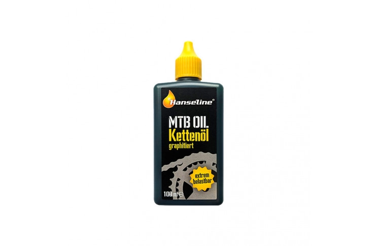 Мастило для ланцюга Hanseline MTB-Oil Графіт, 100 ml