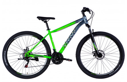Велосипед ST 29" SPACE MARS DD FR рама-18" зелено-сріблястий 2026