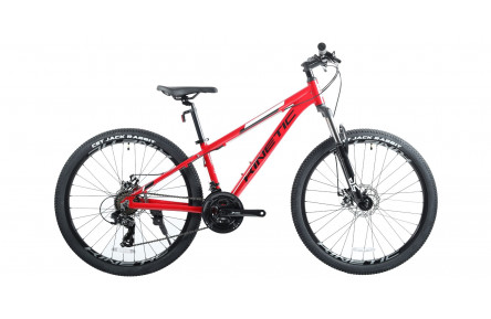 Велосипед 26" Kinetic Profi 2021, 15", червоний