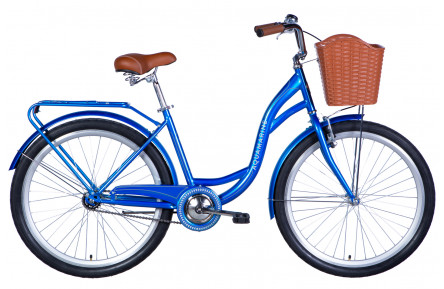 Велосипед 26" Dorozhnik AQUAMARINE 2024 (синій) 