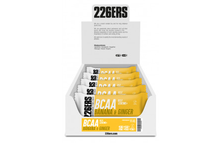 Батончик 226ERS Endurance Fuel BCAA Energy банан/имбирь 60г 24шт/уп 1440г
