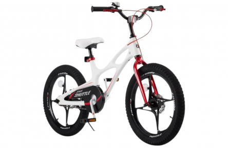 Велосипед RoyalBaby Space Shuttle Magnesium 18" 9" белый