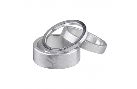 Набор спейсеров SPANK 3/6/12mm, Silver