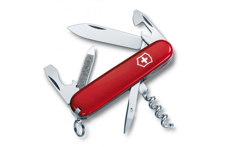 0.3803 Ніж Victorinox Swiss Army Sportsman червоний