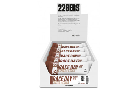 Батончик 226ERS Race Day Choco bits Energy шоколад/кофе 40г 30шт/уп 1200г