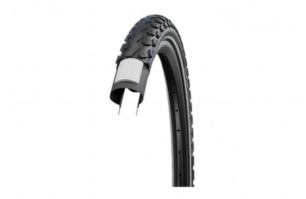 Резина велосипедная SCHWALBE 55-622 28X2.15 LAND Cruiser Plus Kevlar Guard Reflection ZL