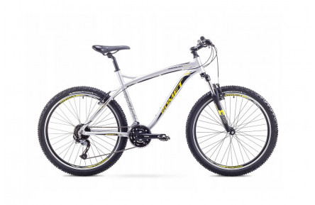 Гірський велосипед Romet Rambler Fit 2021 26" M сірий