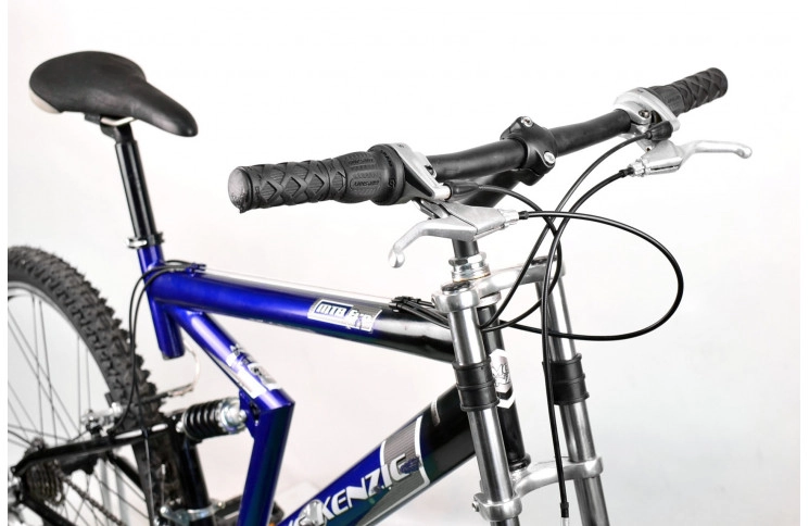 Двухподвесной велосипед McKenzie 26" L сине-черный Б/У