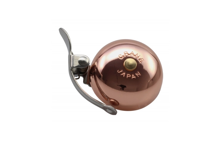 Звонок MINI SUZU CRANE, Copper, 45мм латунь, топкеп