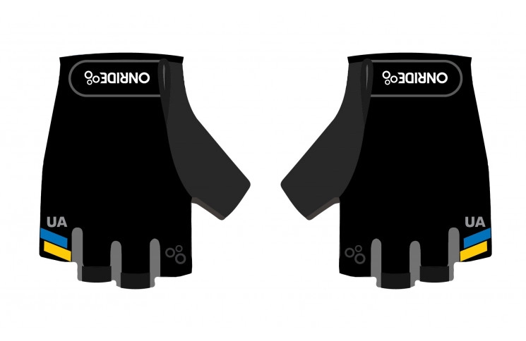 Рукавички ONRIDE TID 20 UA колір чорний розмір L