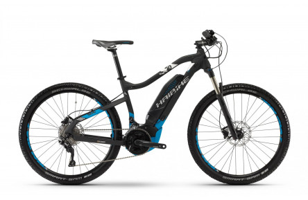 Електровелосипед Haibike SDURO HardSeven 5.0 500Wh 27,5", рама L, чорно-синьо-білий, 2018