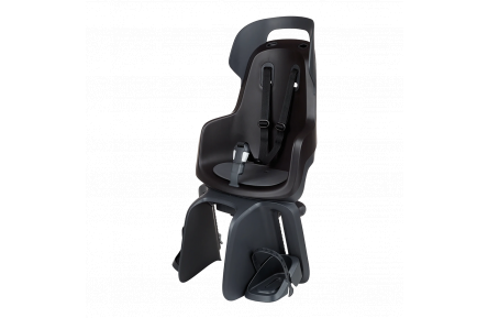 Детское велокресло Bobike GO Carriers RS Reclining System - rear bicycle seat for rack Urban Black
