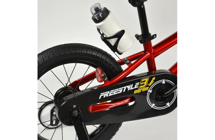 Велосипед RoyalBaby FREESTYLE 14", OFFICIAL UA, красный