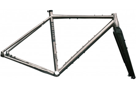 Рама 28" Pride T-Rocx XL 2024 серая + вилка