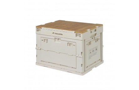 Складной контейнер Naturehike CNK2450XB020, 26 л, бежево-серый