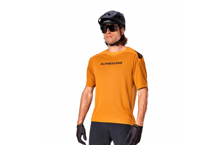 Джерси Alpinestars A-ARIA POLARTEC SWITCH SS JERSEY DARK GOLD, L