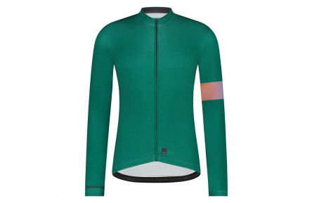 Велоджерсі Shimano Apice long sleeves, зелене, розм. M