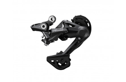 Перемикач задній SHIMANO DEORE RD-M4120-SGS 10швидкостей, під болт чорний 