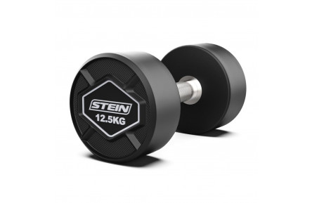 Гантель полиуретановая 12,5 кг. Stein. DB1071-12,5