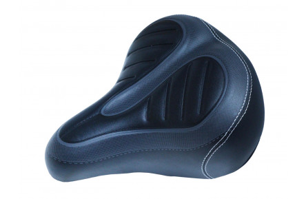 Седло комфортное CRO 5571 255*220мм (черный)