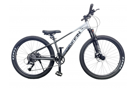 Велосипед Griffin Turbo Pro 26" S 15" сіро-сріблястий 2026