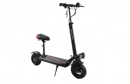 Электрический самокат Best Scooter BS-80632 11" с сиденьем 1200W 48V18Ah
