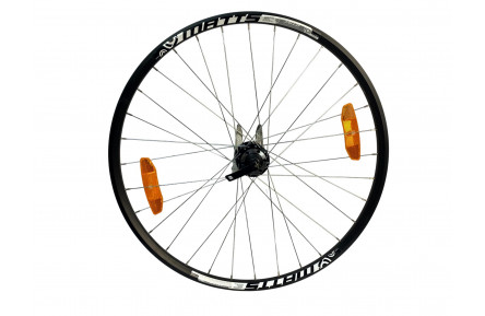 Колесо переднее 26, ободной тормоз, обод ALEXRIMS JALCO, втулка MERIDA