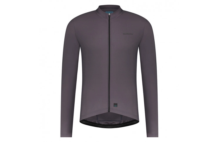 Велоджерсі Shimano Element long sleeves, сіре, розм. M