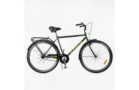 Велосипед міський Corso "Liner" LN-28081 (1) одношвидкісний, сталева рама 19’’, багажник