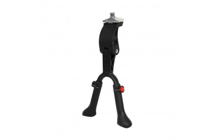 Підніжка центральна Алюмiнiй регульована довжина KAIWEI KWA-519-02 чорний V-подібна