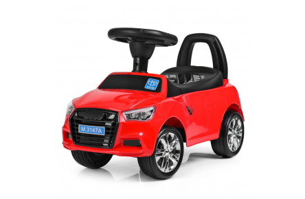 Каталка-толокар Bambi M 3147A-3 Червоний музичний