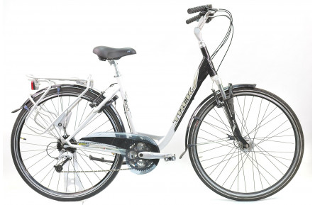 Гібридний велосипед Trek Navigator T500 28" M біло-чорний Б/В