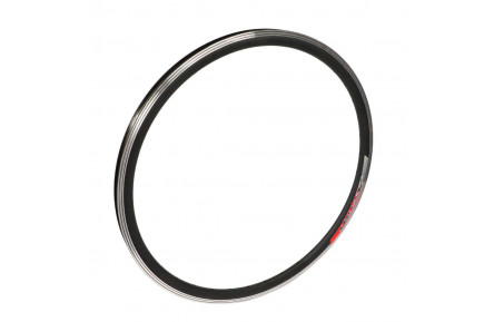 Обід 26" Алюмiнiй 36H 14G подвийний з проточкою чорний